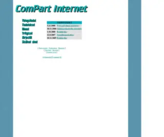 Compart.fi(ComPart Internet) Screenshot