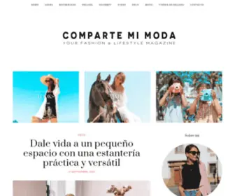 Compartemimoda.es(Comparte Mi Moda) Screenshot