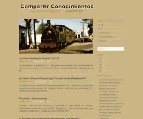 Compartirconocimientos.com(Compartir Conocimientos) Screenshot