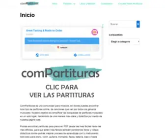 Compartituras.net(▷Inicio) Screenshot