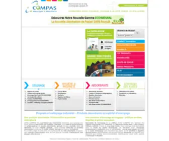 Compas-Alain.fr(Nettoyage, proprete industrielle, essuyage professionnel) Screenshot