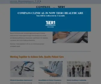 Compass-Clinical.com(Compass Clinical Consulting) Screenshot