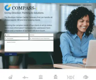 Compass-I.com(Payroll and HR Services) Screenshot