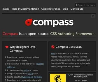 Compass-STyle.org(Compass Home) Screenshot
