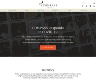 Compass-Usa.com(Compass Group USA) Screenshot