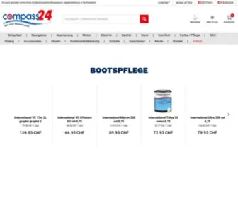 Compass24.ch(Bootszubehör) Screenshot