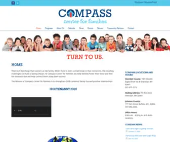 Compass4Families.org(Compass Center for Families) Screenshot