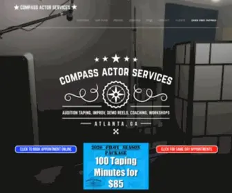Compassactorservices.com(Compass Actor Services) Screenshot