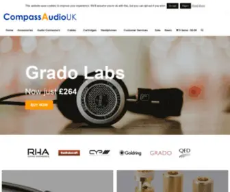 Compassaudio.co.uk(Compass Audio) Screenshot