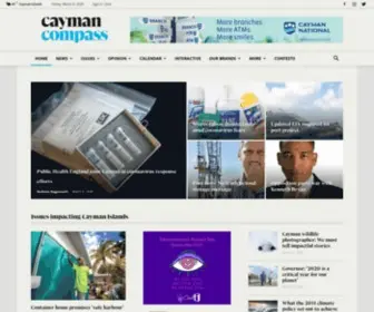 Compasscayman.com(Cayman Compass newspaper online) Screenshot