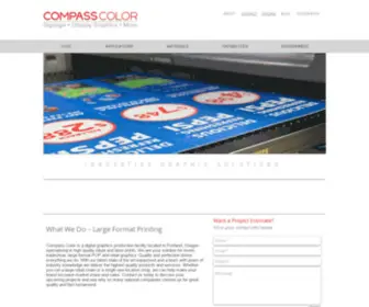 Compasscolor.com(Compass-color) Screenshot