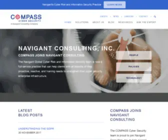 Compasscyber.com(Cyber Security Consulting) Screenshot