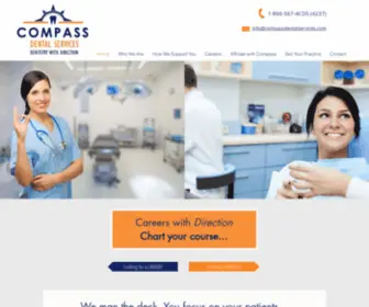 Compassdentalservices.com(Compass) Screenshot