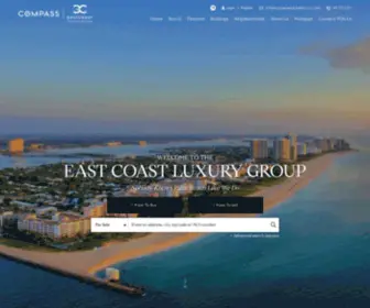 Compasseastcoastluxury.com(Compass East Coast Luxury Group) Screenshot