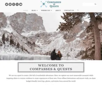Compassesandquests.com(Compasses and Quests) Screenshot