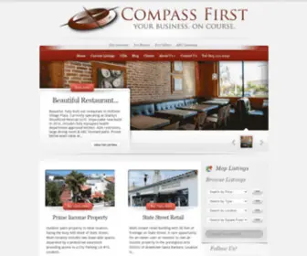 Compassfirst.com(Santa Barbara Business Broker) Screenshot