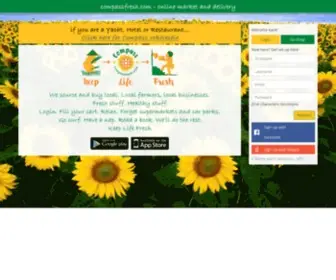 Compassfresh.com(Compass Fresh) Screenshot