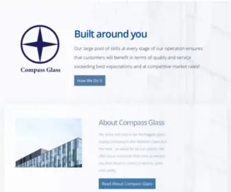 Compassglass.co.za(Our large collection of skills at every stage of our operation ensures) Screenshot