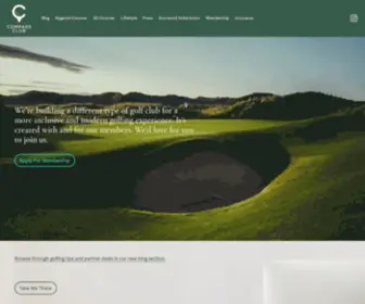 Compassgolfclub.com(The Compass Club) Screenshot