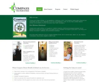 Compasshomehealth.net(Compass Home Health & Rehab) Screenshot