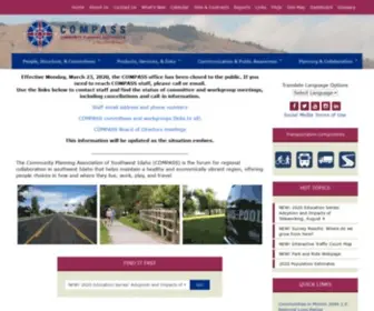 Compassidaho.org(Community Planning Association of Southwest Idaho) Screenshot