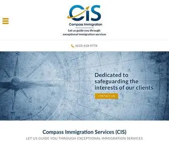 Compassimmigration.net(Compass Immigration Services (CIS)) Screenshot