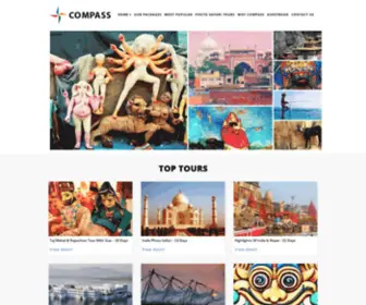 Compassindiainc.tours(Compass Tours India) Screenshot