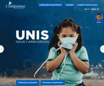 Compassion.ch(Libérer les enfants de la pauvreté) Screenshot