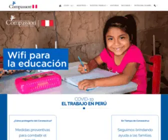 Compassion.org.pe(Perú) Screenshot