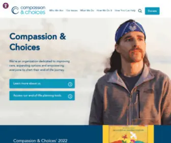 Compassionandchoices.org(Compassion & Choices) Screenshot