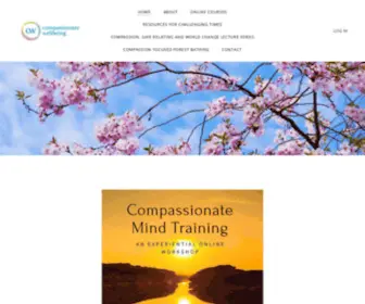 Compassionatewellbeing.com(Compassionate Wellbeing) Screenshot