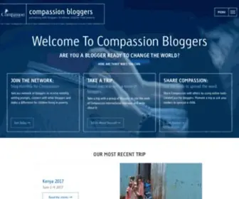 Compassionbloggers.com(Christian Bloggers) Screenshot