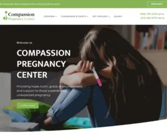 Compassionpregnancyfriends.org(Pregnancy Resource Center) Screenshot