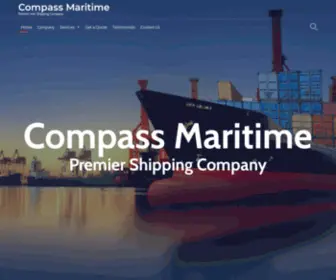 Compassmaritime.ie(Compass Maritime) Screenshot