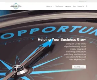 Compassmedia.com(Digital Marketing & Custom Publishing Company) Screenshot