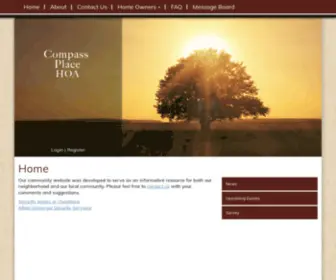 Compassplace.org(We've got some trouble) Screenshot