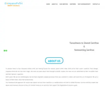 Compasspoint.co.in(Consultants To Shared Services & Outsourcing Services) Screenshot