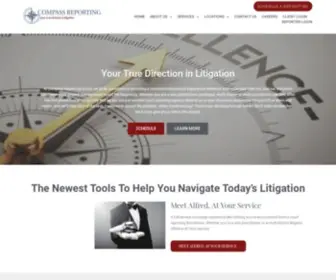 Compassreporters.com(Compass Reporting Group) Screenshot