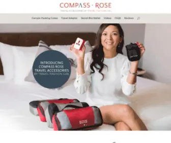 Compassrosetravelaccessories.com(Compass Rose) Screenshot