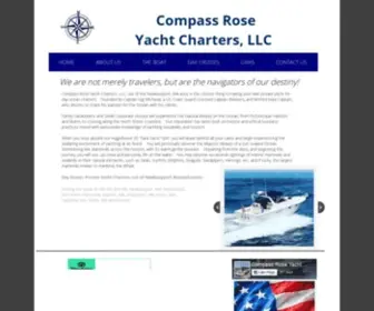 Compassroseyachtcharters.com(Compass Rose Yacht Charters) Screenshot