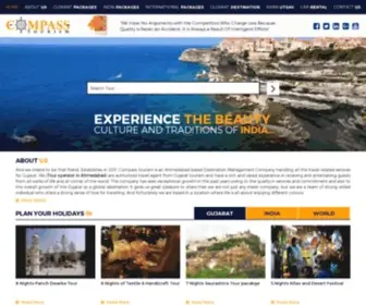 Compasstourism.com(Compass is the best tour operator in Ahmedabad) Screenshot