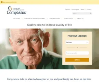 Compassus.com(Home Health) Screenshot
