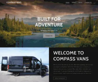 Compassvans.com(Compass Vans) Screenshot