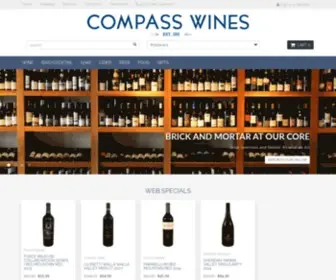 Compasswines.com(Compass) Screenshot