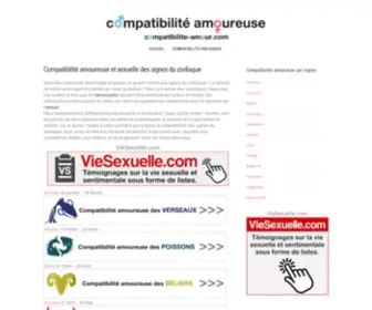 Compatibilite-Amour.com(Compatibilité) Screenshot