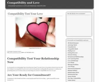 Compatibilityandlove.com(Compatibilityandlove) Screenshot