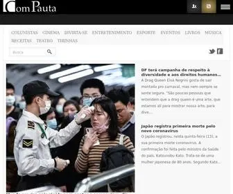 Compauta.com.br(Com Pauta) Screenshot