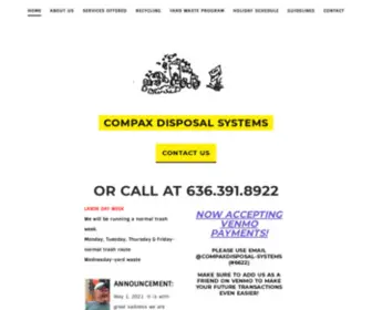 CompaxDisposalsystems.com(Compax Disposal Systems) Screenshot