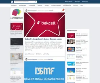 Compboard.az(CompBoard İT) Screenshot
