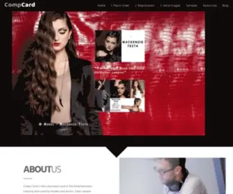 Compcard.com(Model Comp Card and Actor Headshot Reproduction Casting Card Printing) Screenshot